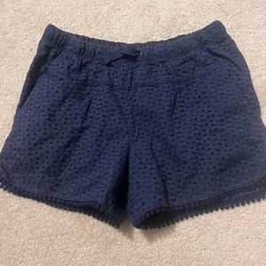 Kids navy shorts